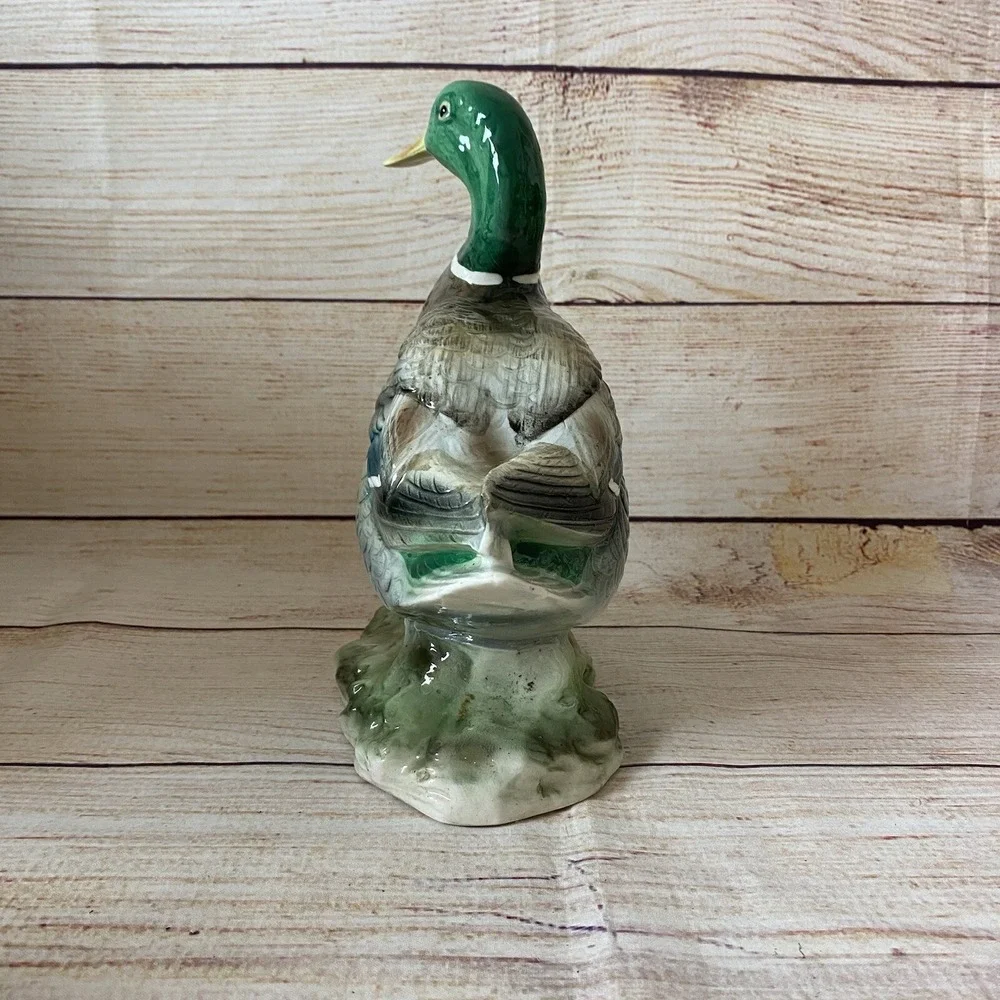 Vtg‎ Bird Collection by JSC Ceramic Duck Mallard Goose Bird Decoy Figurine Decor